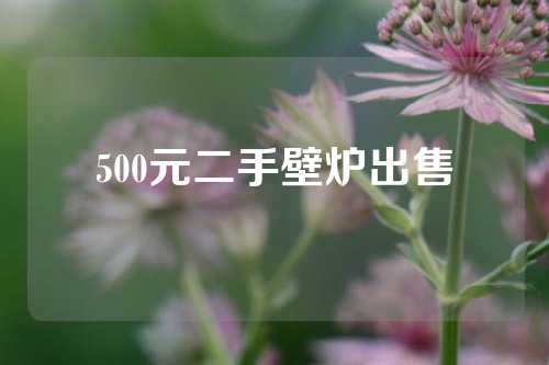 500元二手壁炉出售