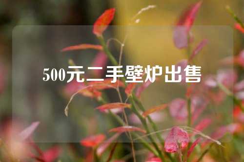 500元二手壁炉出售