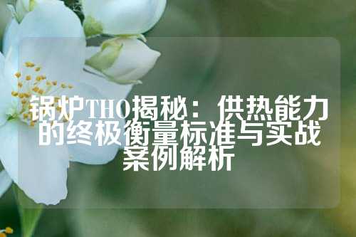 锅炉THO揭秘：供热能力的终极衡量标准与实战案例解析