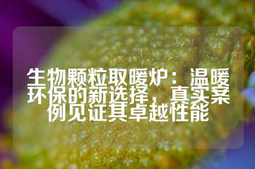 生物颗粒取暖炉：温暖环保的新选择，真实案例见证其卓越性能