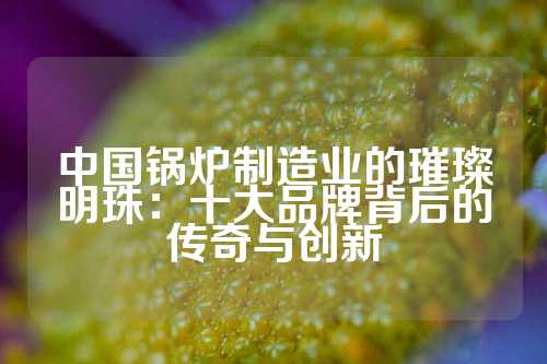 中国锅炉制造业的璀璨明珠：十大品牌背后的传奇与创新